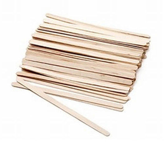 Houten spatels Extra smal 100 stuks (110 x 5mm) NormaJeany. Stay