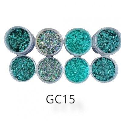 Nail Art Glitter Combinatie - GC15